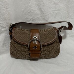 Coach Brown Signature Mini SoHo Bag